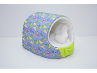 Будка для котів і собак Фантазія салатовий №0 405х270х270 мм Будка для котів і собак Фантазія салатовий №0 405х270х270 мм