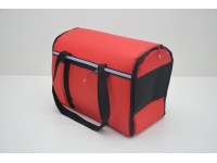 Сумка переноска матрац для собак і котів  Турист червона №0 210х340х280 мм