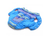 Жилет для собак  Орнамент синій  міні 21х27 см