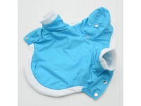Жилет-курточка для собак Сільвер з капюшоном бірюзовий міні 21х27 см Жилет-курточка для собак Сільвер з капюшоном бірюзовий міні 21х27 см