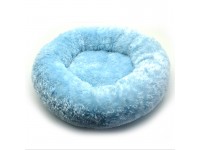 Лежак круглий для собак і котів Забава блакитний №1 40х14 см Лежак круглий для собак і котів Забава блакитний №1 40х14 см