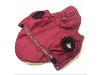 Жилет для собак Барт з капюшоном бордовий №0 25х40 см Жилет для собак Барт з капюшоном бордовий №0 25х40 см