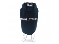 Жилет плащ для собак  Крапля синій  міні 21х27 см