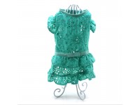 Сукня для собак Карнавал бірюзова міні 21х27 см Сукня для собак Карнавал бірюзова міні 21х27 см