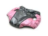 Жилет для малих порід собак Перлина  рожево-сірий міні 21х27 см