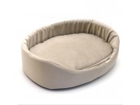 Лежак для собак і котів Мрія бежевий №1 320х430х125 мм Лежак для собак і котів Мрія бежевий №1 320х430х125 мм