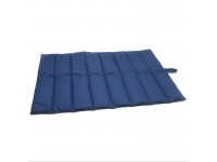 Лежак-матрац для собак  Вояж портативний синій+сірий L 65х100 см