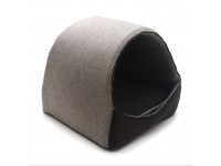 Будка для котів і собак  Геросс №1 36х32х32 см бежевий+коричневий 