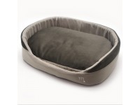 Лежак для котів і собак Елегант коричневий №1 320х430х125 мм Лежак для котів і собак Елегант коричневий №1 320х430х125 мм