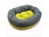 Лежак овальний для собак та котів Магнус салатовий №1 40х50х22 см Лежак овальний для собак та котів Магнус салатовий №1 40х50х22 см