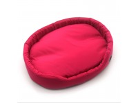 Лежак для котів і собак  Рекс малиновий №1 320х430х125 мм Лежак для котів і собак  Рекс малиновий №1 320х430х125 мм