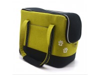 Сумка-переноска для малих собак та котів  Балу салатова №0 23х35х28 см