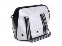 Сумка переноска  для малих порід собак та котів Інь-Янь №0 22х32х31 см чорно-біла 