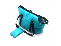 Сумка переноска  Малюк для котів та малих порід собак №1 22х42х27 см бірюза 