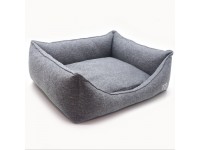 Лежак для собак  Джерсі сірий №1 400х500х220 мм