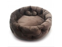 Лежак для собак та котів  Сем коричневий №1 43х13 см