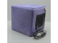 Хатка для собак та котів  Кубус клітинка 37х37х37 см 